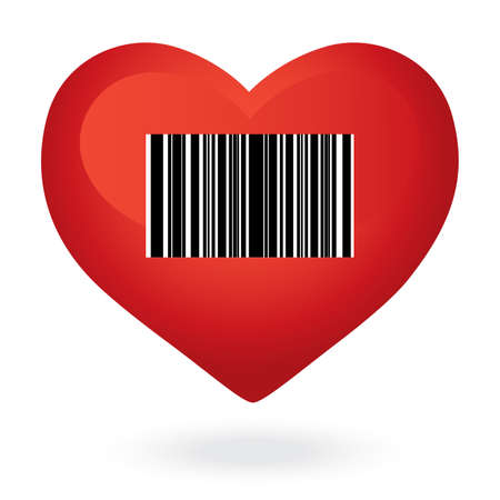 Heart with priceのイラスト素材