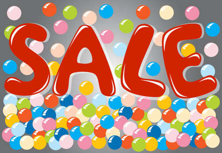 Sale backgroundのイラスト素材