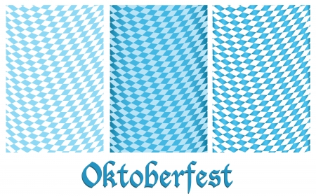 Set of Oktoberfest design backgroundのイラスト素材