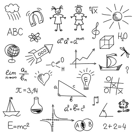 Back to school backgroundのイラスト素材