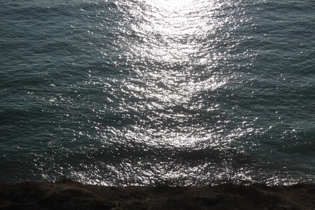 Solar path in the sea 