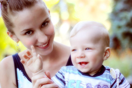 Mother and child 