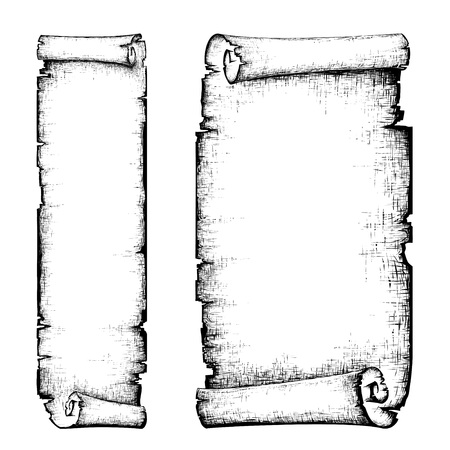 scrollのイラスト素材