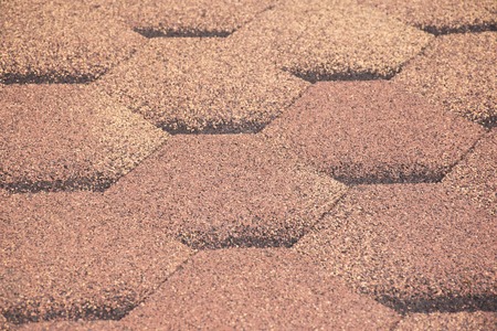 texture brown tile roof. beautiful background tiles.の写真素材