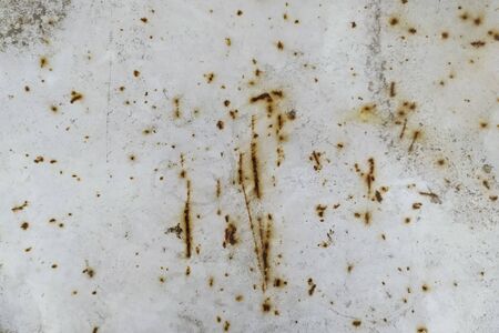 Background of old iron. Rusty metal. Rust. Brown rough materialの写真素材