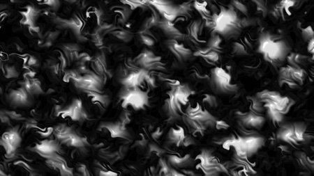 3d rendering. Abstract gray and black light pattern with the gradient. Background black dark modern. Luxurious bright gray geometric shape with metallic effectの写真素材