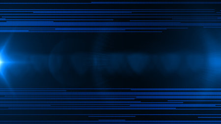Futuristic point wave. Cyber big data flow. Blockchain data fields. network line connect stream. Big data technology. Concept of AI technology, digital communication. 3d renderingの写真素材
