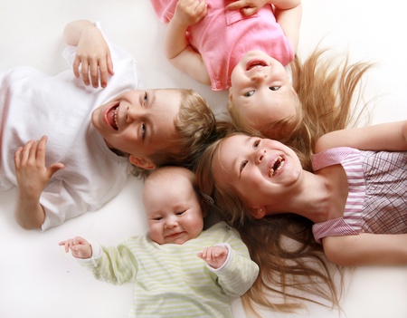 happiness child 2の写真素材