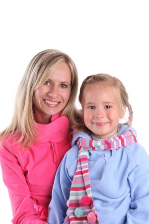 Happiness mother and daughterの写真素材