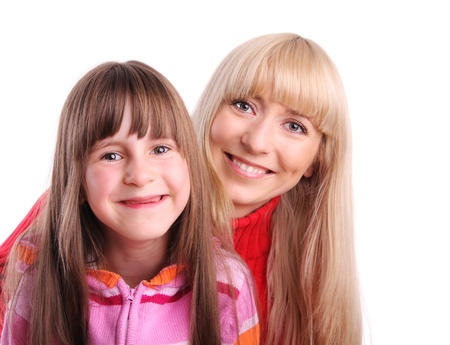 Happiness mum and daughter 2の写真素材