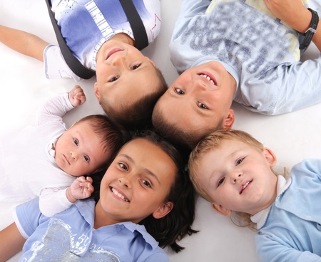 Happiness childrenの写真素材