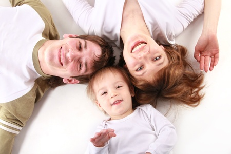 Happiness family 40の写真素材