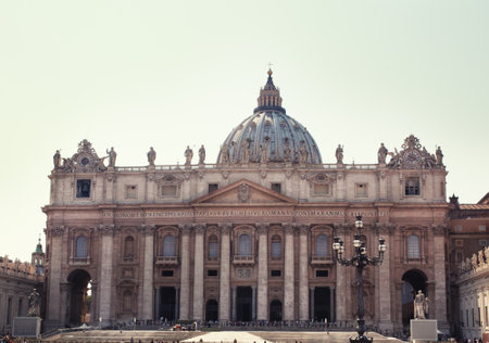 Cathedral of St Peters. St. Peter's Basilica, Vaticano, Italy, Rome
