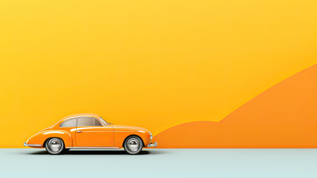 Car, auto. Web banner with copy space. Generative AIの素材