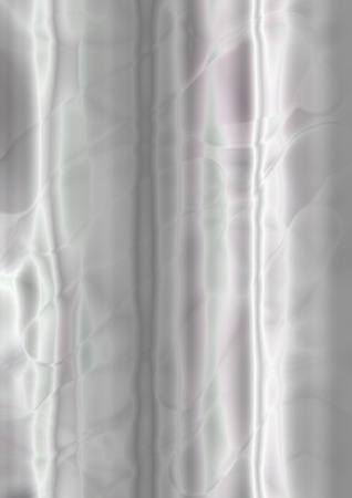 Abstract iridescent silvery gray wavy background with steel textureの写真素材