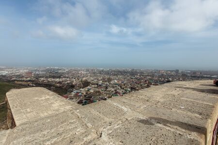 The Derbent fortress.Historical sights of the Caucasus.