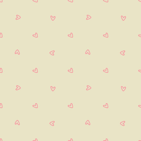 Pink hearts pattern. Design for Valentines Dayのイラスト素材