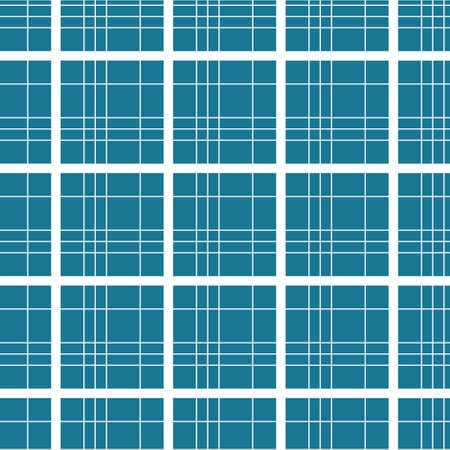 Blue tartan seamless pattern. vector illustrationのイラスト素材