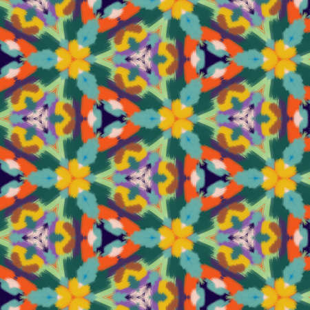 Abstract retro background of colorful pattern