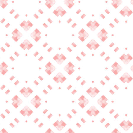Pink rectangles forming a seamless tile pattern.のイラスト素材