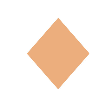 Rhombus vector illustration in retro styleのイラスト素材