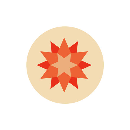 Retro vintage Christmas iconのイラスト素材