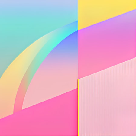 Y2K nostalgia gradient abstract background wallpaper