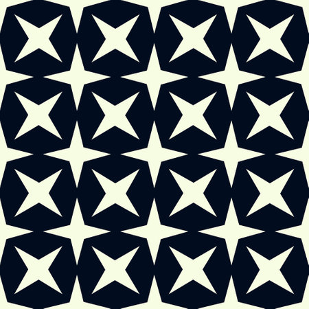 Christmas vintage groovy seamless pattern with stars. Vintage retro pattern with stars.