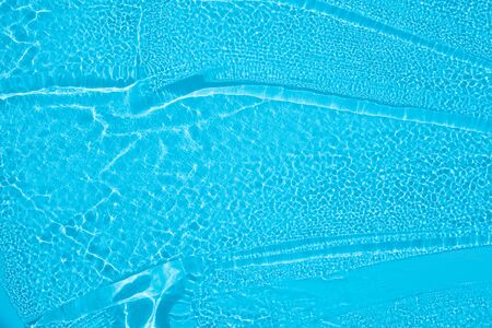 Liquid crem gel cosmetic smudge blue textureの写真素材