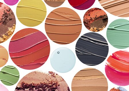 abstract, assorted, background, balm, beauty, blush, broken, brown, care, collection, color,...