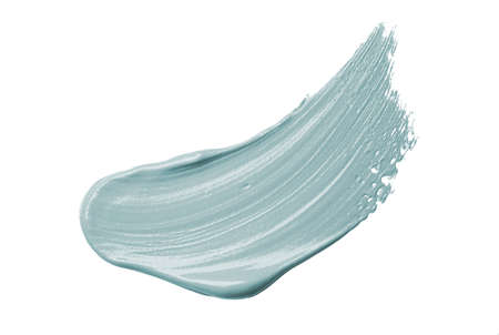 Sample swatch of cosmetic mask or cream balm textureの写真素材