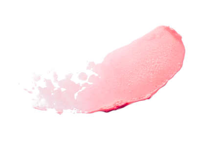 Sample swatch of cosmetic mask or cream balm textureの写真素材