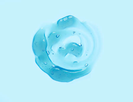Sample swatch of cosmetic mask or cream balm textureの写真素材