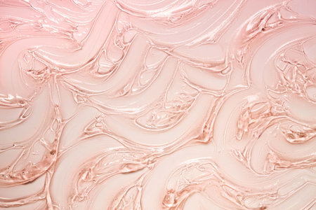 Pink paint on the wall as an abstract background. Close-up.の写真素材
