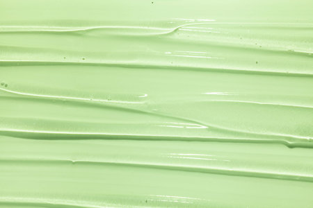 Texture of cosmetic gel for face and body as background, closeupの写真素材