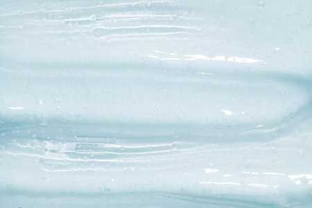 close up of blue water texture background, abstract water texture background.の写真素材
