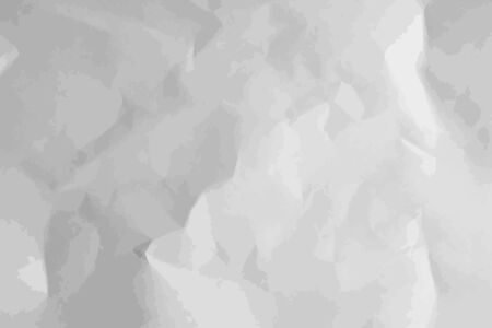 Crumpled paper texture. Abstract background. Vector illustration.のイラスト素材