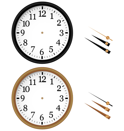 Clock vector illustration, you set the timeのイラスト素材