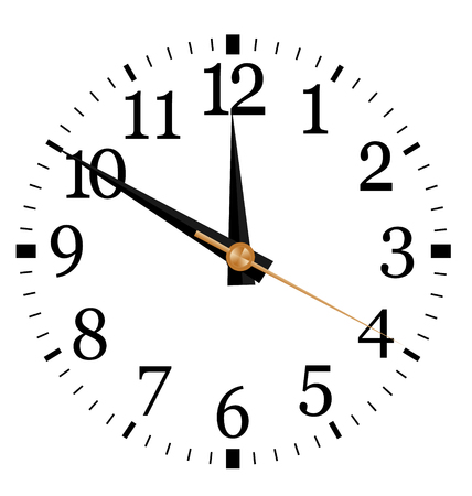 Clock vector illustration, you set the timeのイラスト素材