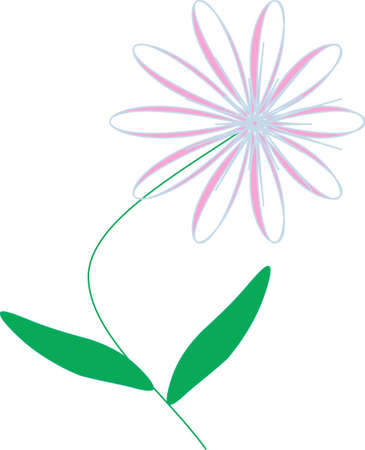 lilac floretのイラスト素材