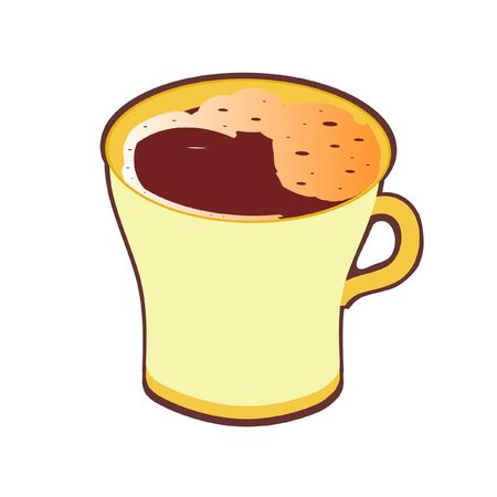 cup of coffee,  vectorのイラスト素材