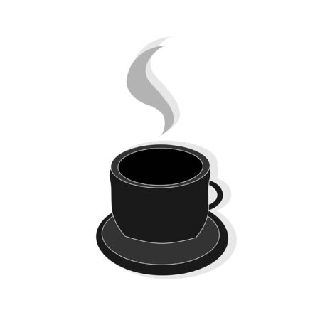 cup of coffee, vectorのイラスト素材