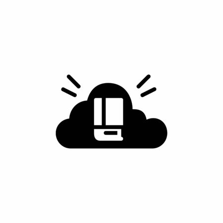 internet school icon. online learning and course icon. Perfect for application, web, logo and presentation template. icon design solid styleのイラスト素材