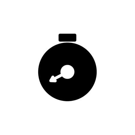 stopwatch icon. application icon. perfect for application, illustration, game, logo, presentation template, info graphics and other product. icon line styleのイラスト素材
