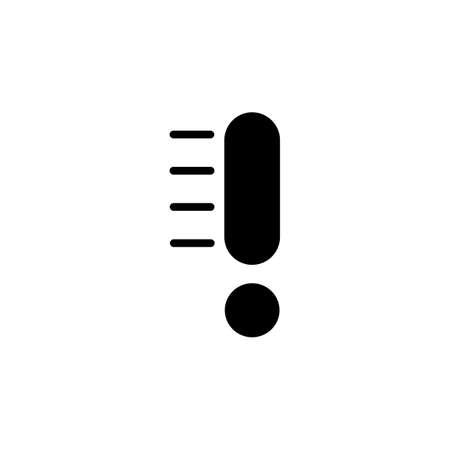 error and caution icon. application icon. perfect for logo, website, application, presentation and more product. icon design solid styleのイラスト素材