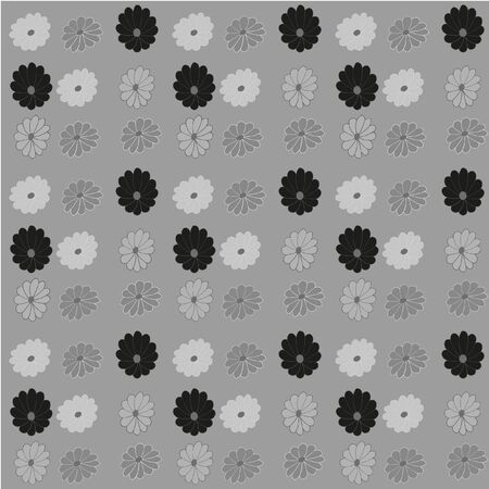 Flower pattern. A seamless vector background for the sites, cards, fabricsのイラスト素材