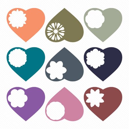 For Valentine's Day February 14 - Valentines heart. Vector illustration for decoration postcards, congratulations, declarations of love, invitations for visits.のイラスト素材