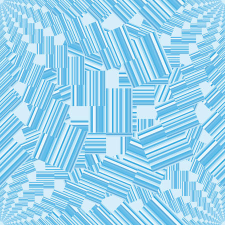Blue seamless elegant pattern. Vector illustration for registration of sites, banners, backgrounds. Blue abstract patternのイラスト素材