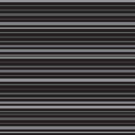 Striped background. Background of black and white horizontal stripes. Monochrome pattern. Vector illustrationのイラスト素材