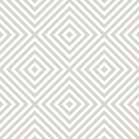 Geometric vector pattern with diagonal squares. Seamless monochrome ornament in modern style. You can use for the design of invitations, greeting cards, home decor, textiles and wrapping paper.のイラスト素材